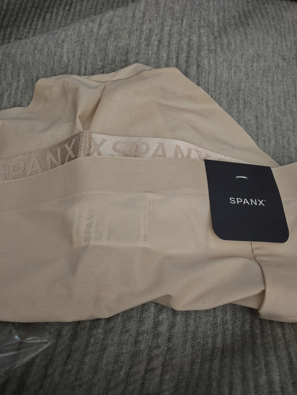 SPANX Beige Seamless High-Waist Shaping Brief